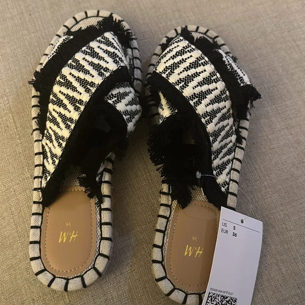 H&M Espadrille Slides